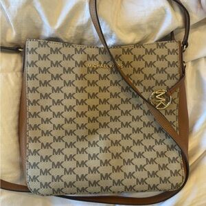 Michael Kors Brown and Tan Women's Bag